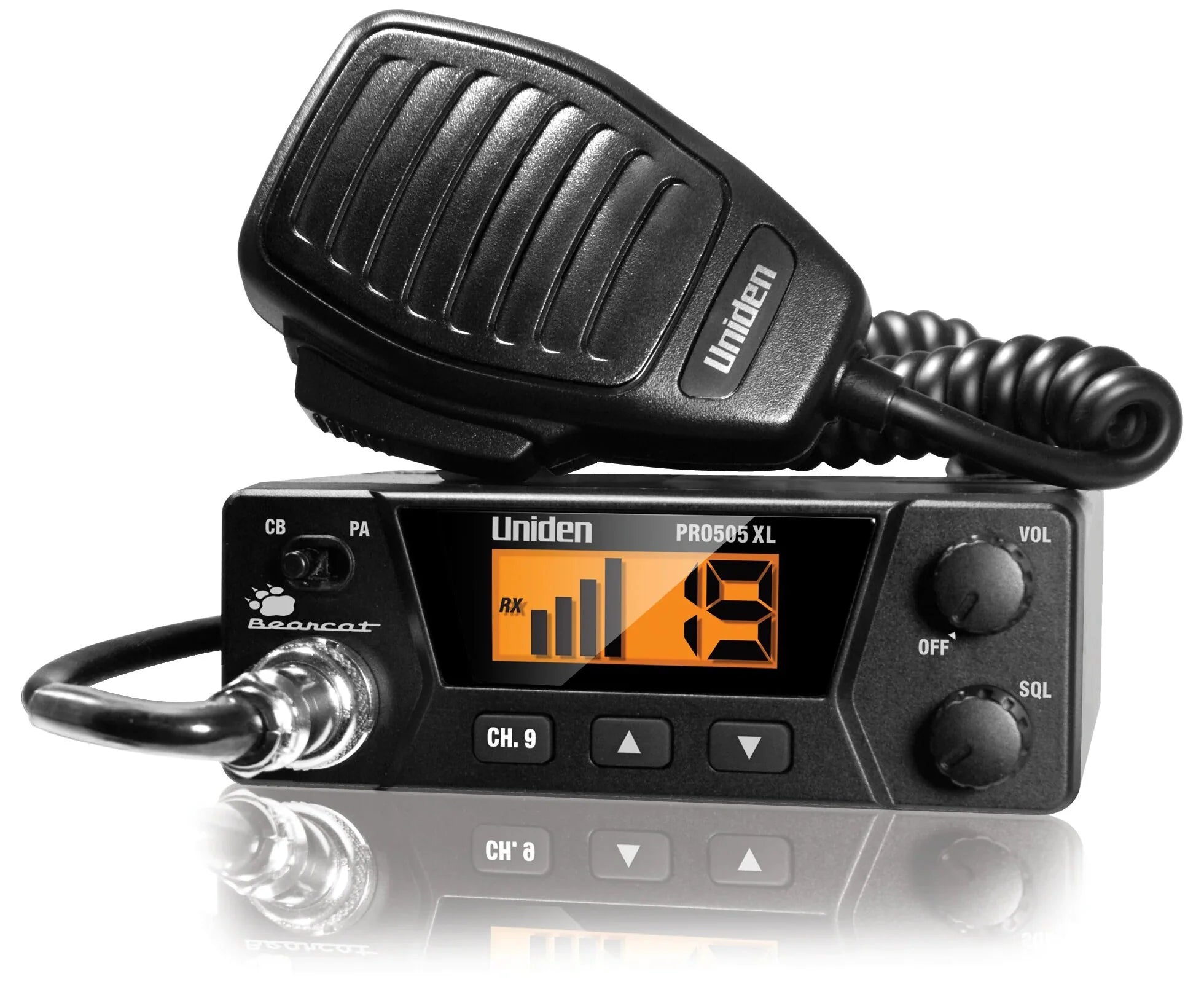 Uniden - Pro Series PRO505XL CB Radio 40 Channels